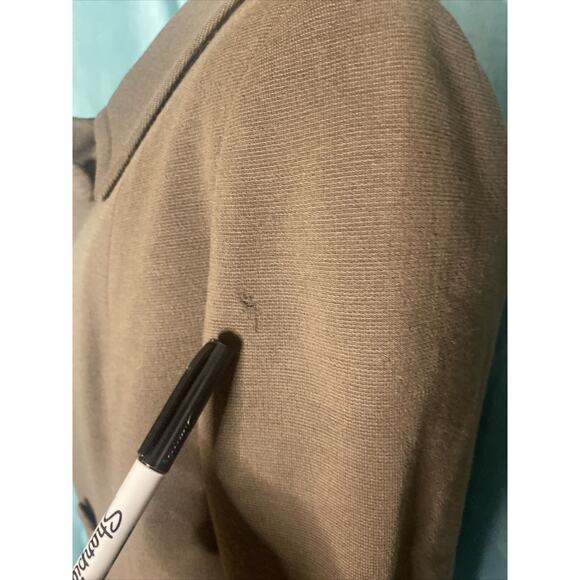 VTG MOD CAPRIEL Made in Belgium 100% WOOL DRESS With Matching Long Jacket - Picture 8 of 16